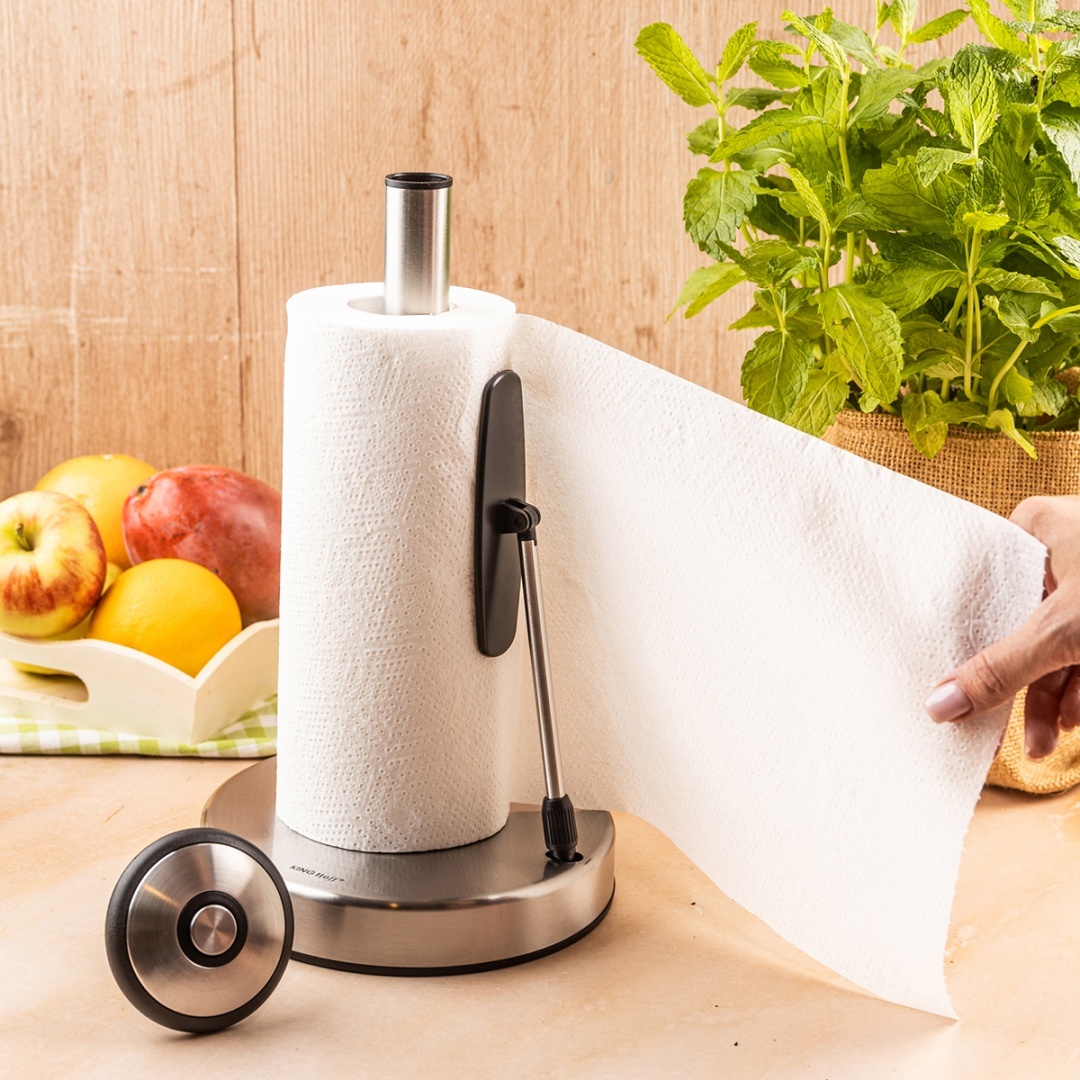 STOJAK STALOWY NA RĘCZNIKI PAPIEROWE KINGHOFF KH-1955